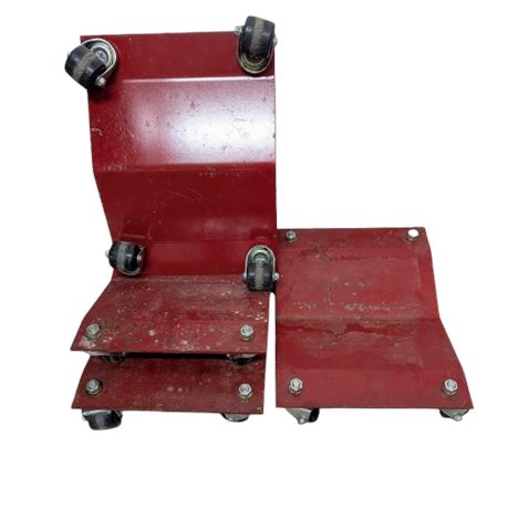 Four Merrick Heavy Duty Auto Dollies