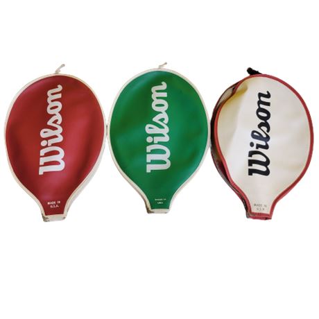 Wilson Tennis Racket Covers, Set of 3