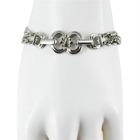 Vintage SARAH COVENTRY Fleur-de-Lis Bracelet