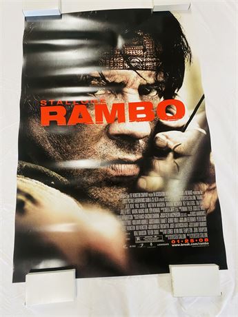 Rambo Original 27x40 Movie Poster - ROLLED