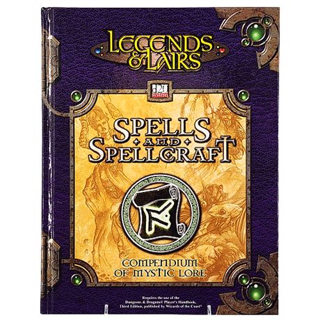 Dungeons & Dragons "Legends & Lairs: Spells & Spellcraft"