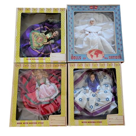 Dolls of all Nations - Lot of 4