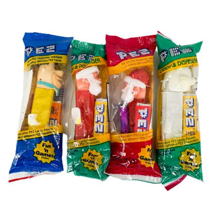 Lot of Assorted Packaged PEZ Dispensers