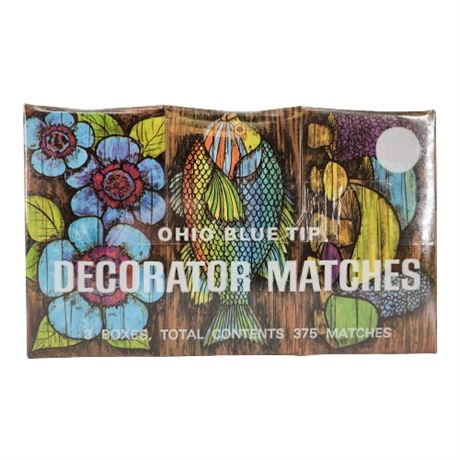 Unopened 1970s Ohio Blue Tip Matches