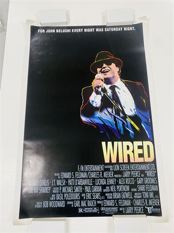 Wired Original 27x41 Movie Poster - Rolled