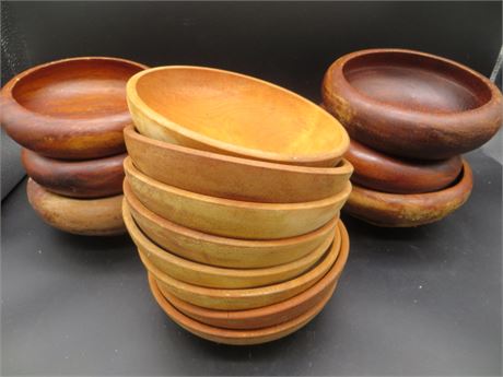 14 Wood Bowls
