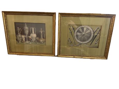 Pair of Framed Lithograph Prints