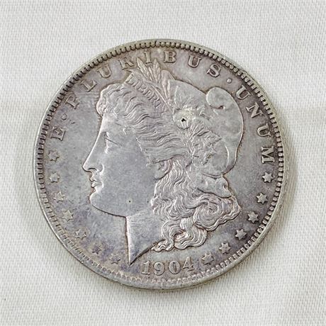 1904-O Morgan Silver Dollar