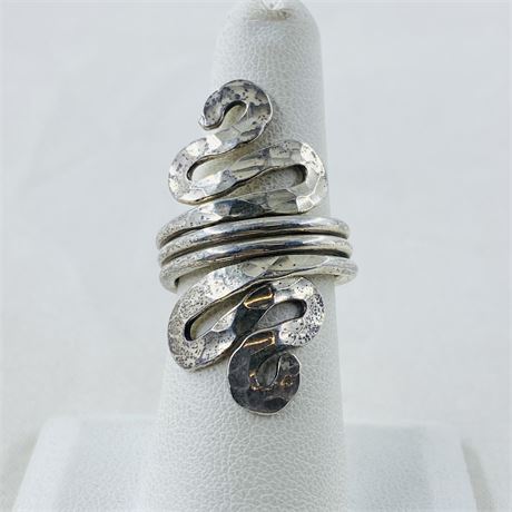 8.6g Sterling Ring Size 7.5