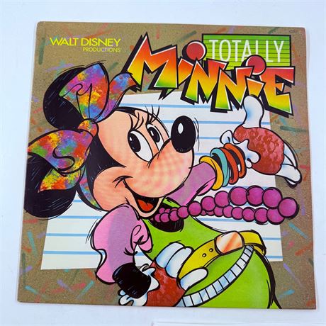 Totally Minnie Mouse Vinyl Record
