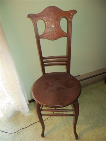 Wood Inlay Chair