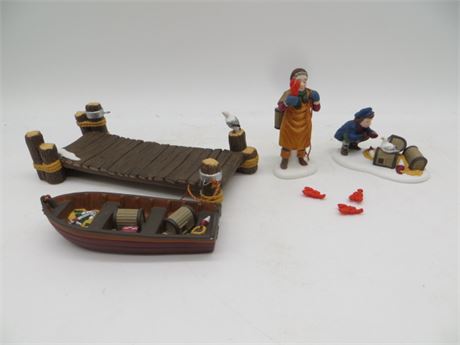 Dept. 56 "Lobster Trappers" MIB
