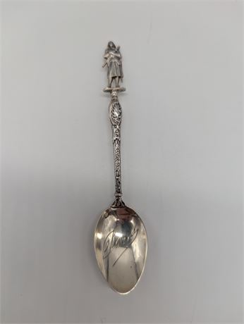 Paris Joan of Arc Spoon Silver Plate