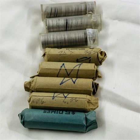 400 UNSEARCHED Mercury Dimes