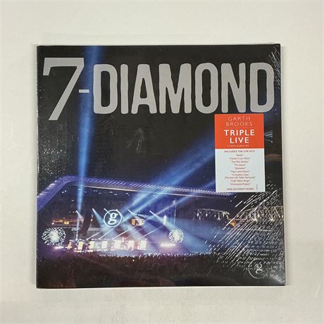 Garth Brooks 7- Diamond Sealed Vinyl Record
