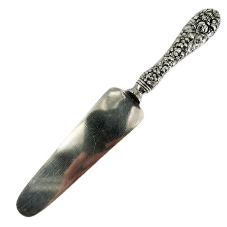 Antique Stieff Silver Co Ornate Sterling Handle Cake Server