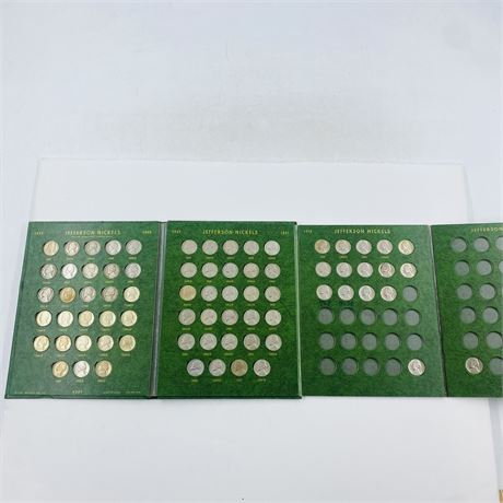 100% Complete Jefferson Nickel Set 1938-1964