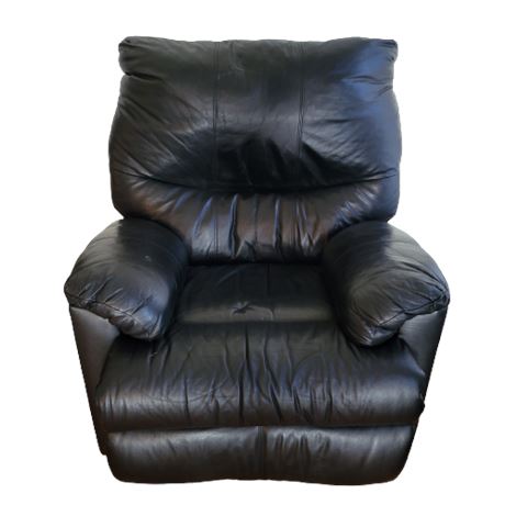 Black Leather Recliner