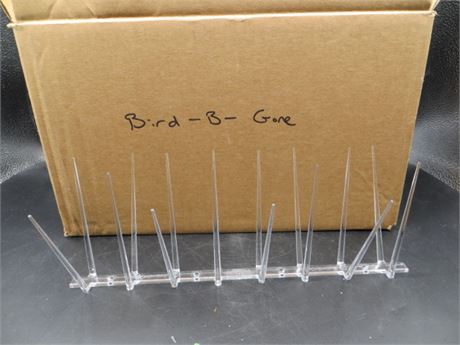 New Box of Envirospike Plastic "Bird B Gone" Racks