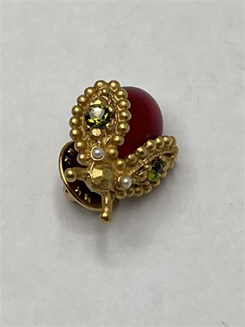 Vintage beetle 1”  pinback