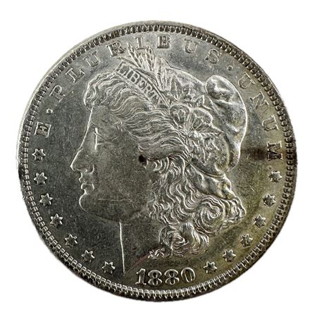 1880 P Morgan Silver Dollar