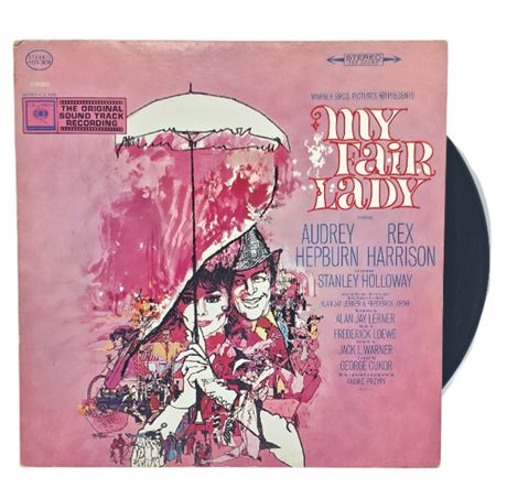 1964 Audrey Hepburn Rex Harrison "My Fair Lady"