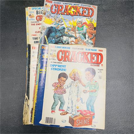 70’s Cracked Magazine Lot