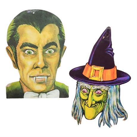 Vintage BEISTLE & EUREKA Halloween Paper Decorations