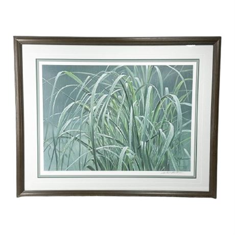 Robert Bateman "Beach Grass and Tree Frog" LE Art Print