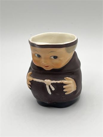 Global monk creamer 3 1/4 inches tall