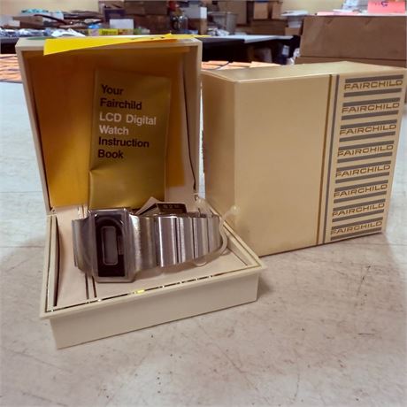 NOS Fairchild Digital Watch