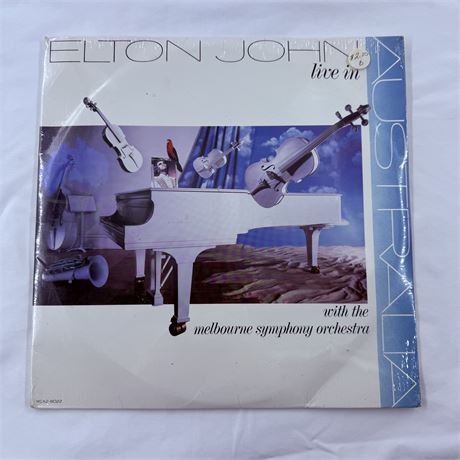 Elton John Live In Vinyl Record - Factory Sealed