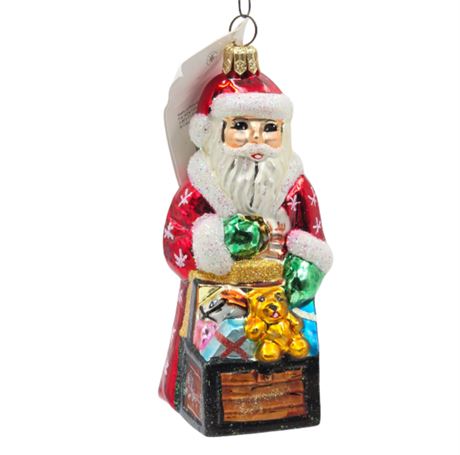 Large 5" Glass Christopher Radko Ornament