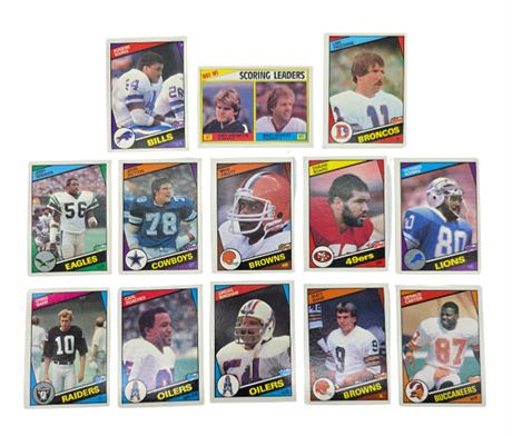 1984 Topps Football Cards