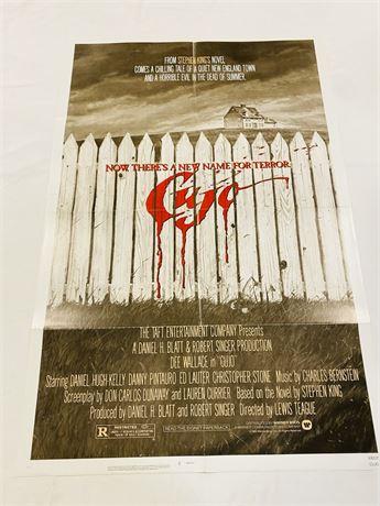 Cujo Original 27x41 Movie Poster