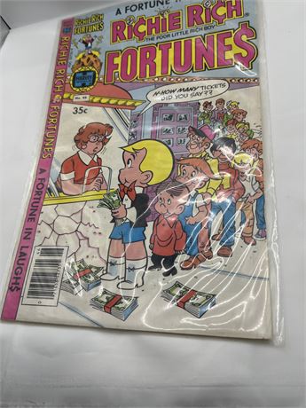 Richie Rich Fortune comic book number 46