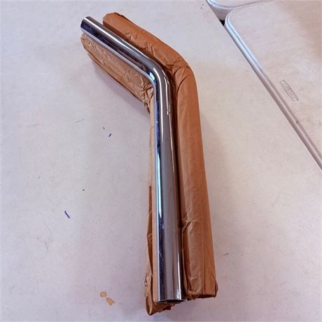 6 NOS Harley Davidson Chrome Drag Pipes