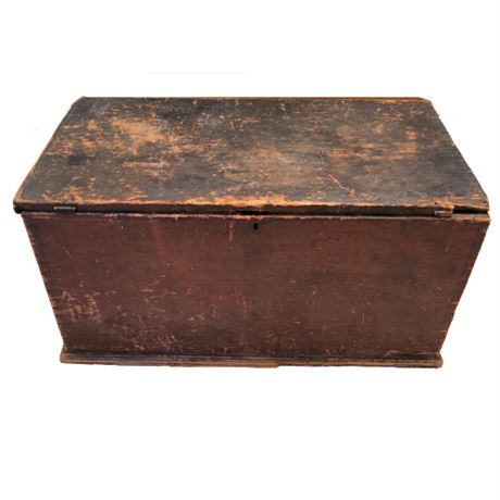 Antique Solid Wood Chest