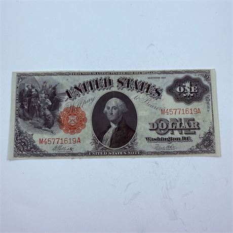 UNC 1917 $1 Legal Tender Note