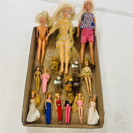 Vintage Barbie Dolls + More