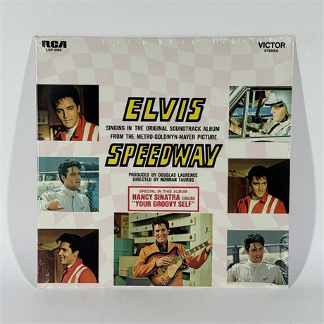Sealed Elvis Presley "Speedway" LP