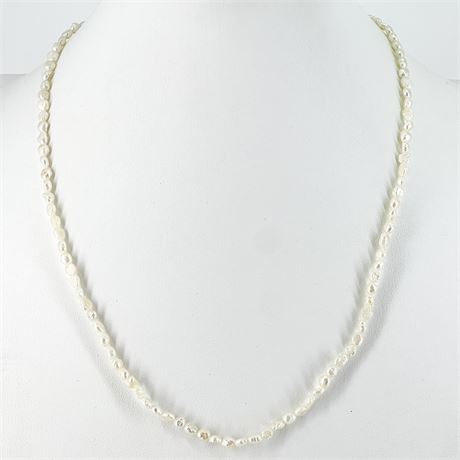 Vintage Natural Freshwater Pearl Necklace