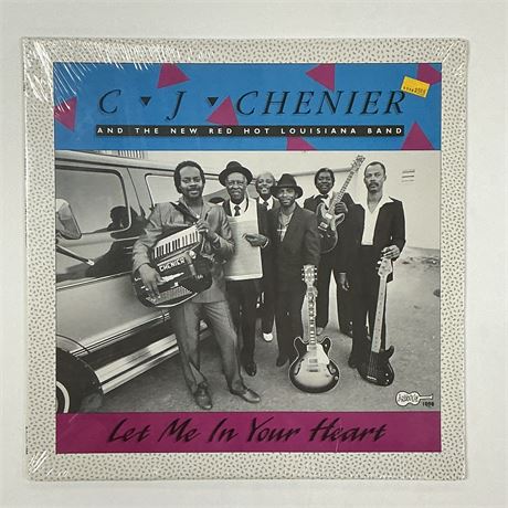 CJ Chenier Let Me In Your Heart Sealed Vinyl Record