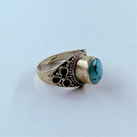6.9g Sterling Ring Size 6