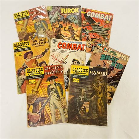 8 Silver Age Comic Books
