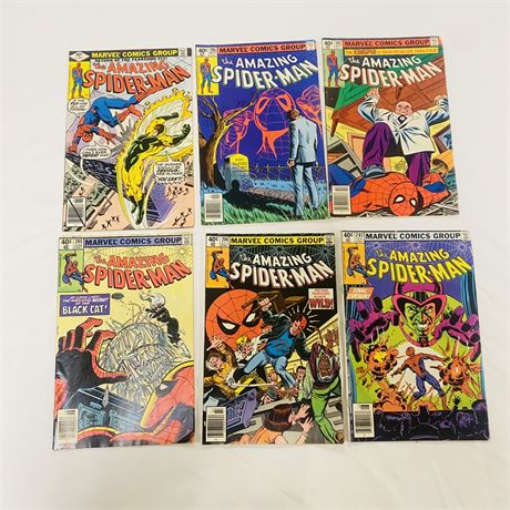 6 Bronze Age Amazing Spider-Man Comics