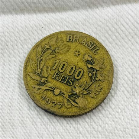 1927 Brazil 1000 Reis
