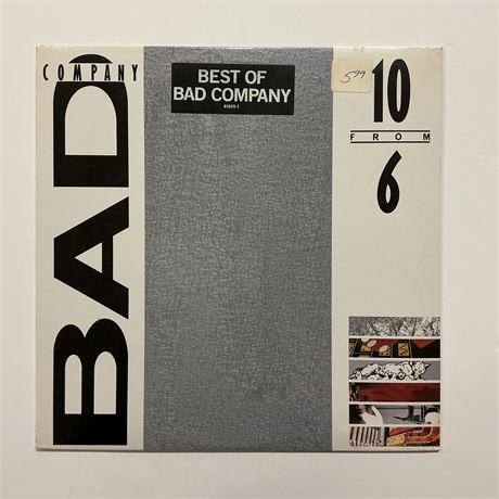 The Best of Bad Company Sealed Vinyl Record
