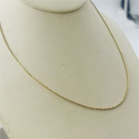 3.78g 14k Gold Necklace