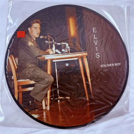 Elvis Soldier Boy Vinyl Picture Disc Record